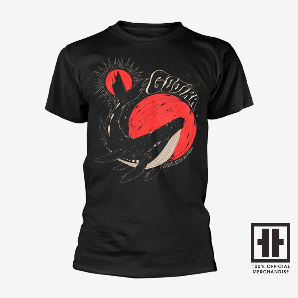 Gojira: Whale Sun Moon (Black) T-Shirt