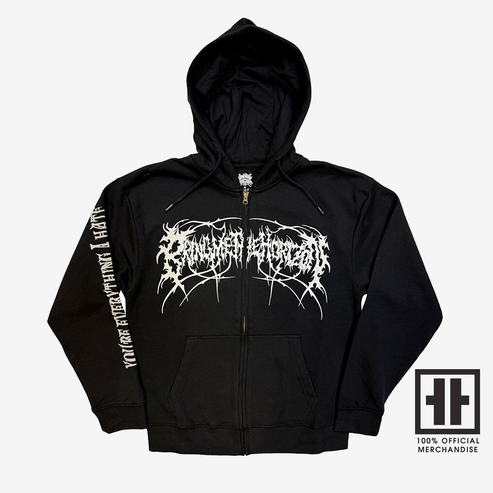 Bring Me the Horizon: Genxsis Metal Logo Zip Up Hoodie