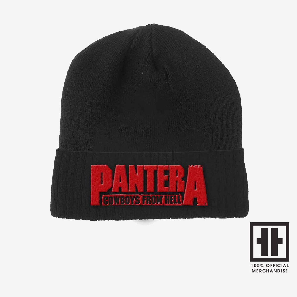 Pantera: Cowboys From Hell Beanie Hat (Red Logo)