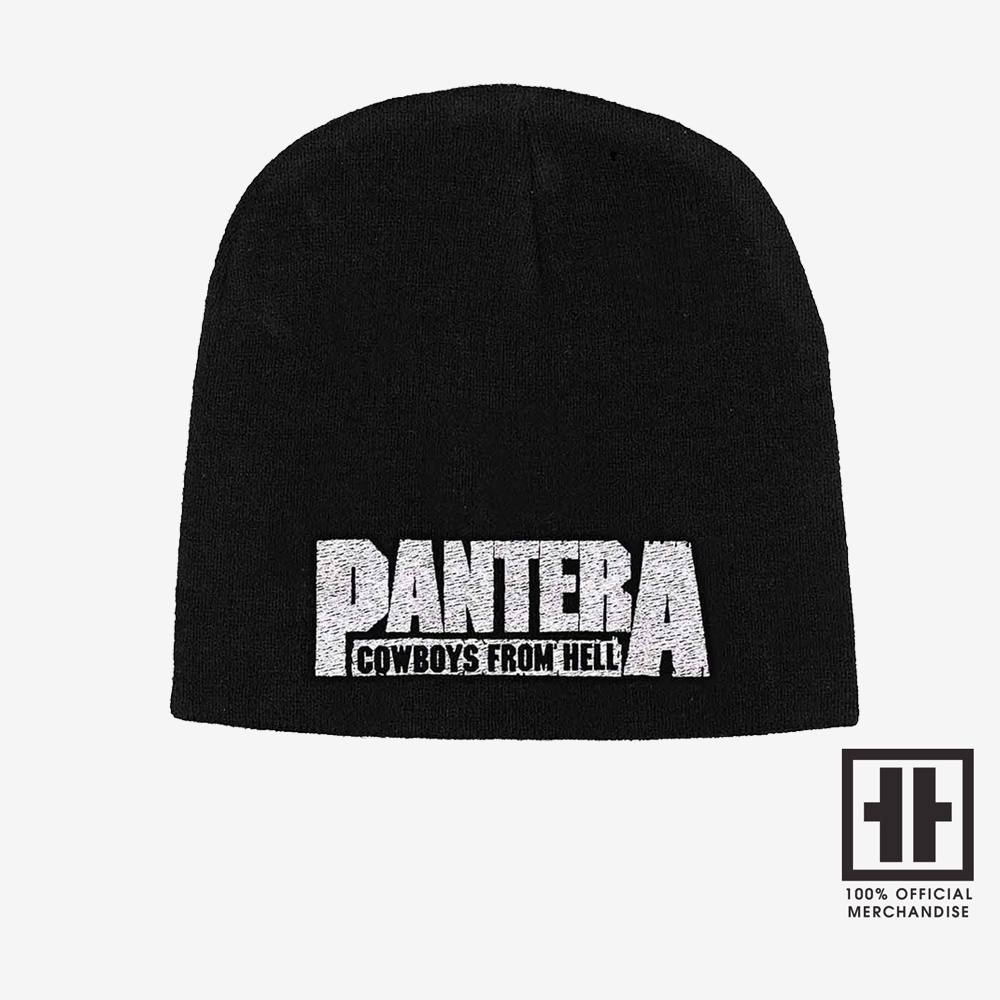 Pantera: Cowboys From Hell Beanie Hat (White Logo)