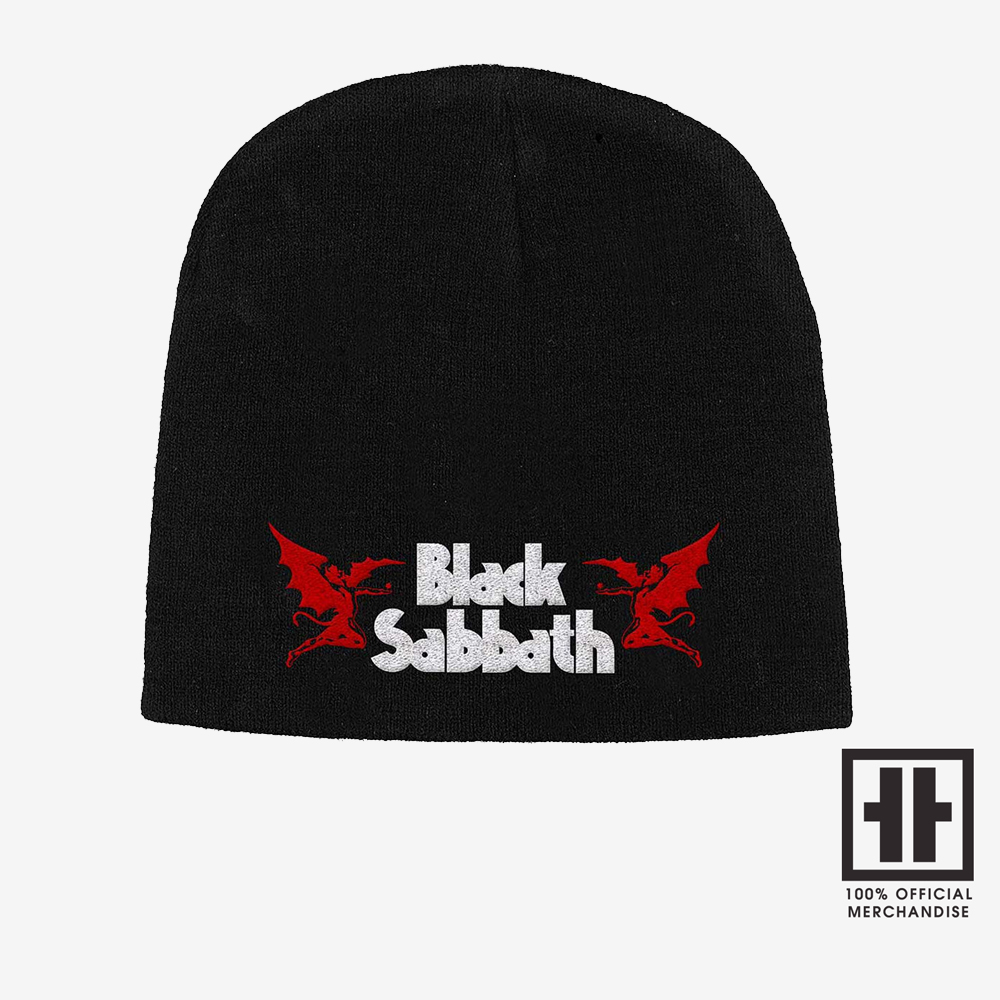 Black Sabbath: Logo And Devils Beanie Hat