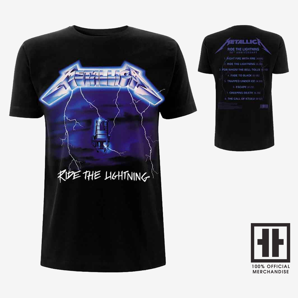 Metallica: Ride the Lightning (Tracks) T-Shirt