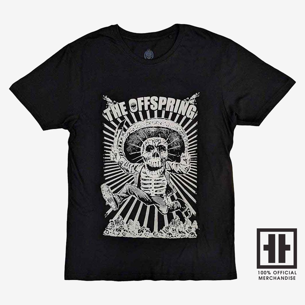 The Offspring: Jumping Skeleton T-Shirt